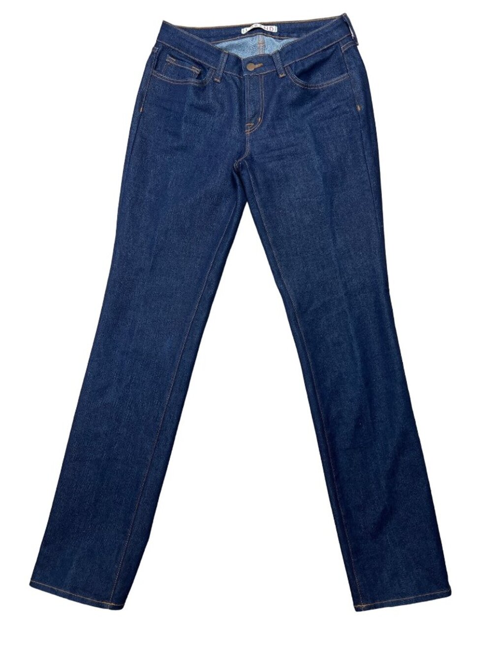 J Brand Womens Indigo Curvy Fit Cigarette Leg Jeans Size 31 Made In USA